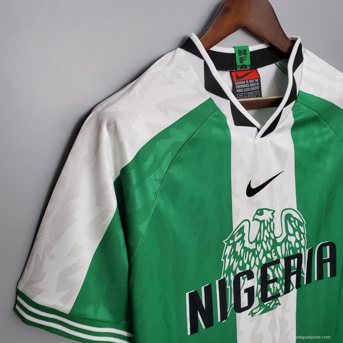 Retro Nigeria 1996 home Soccer Jersey