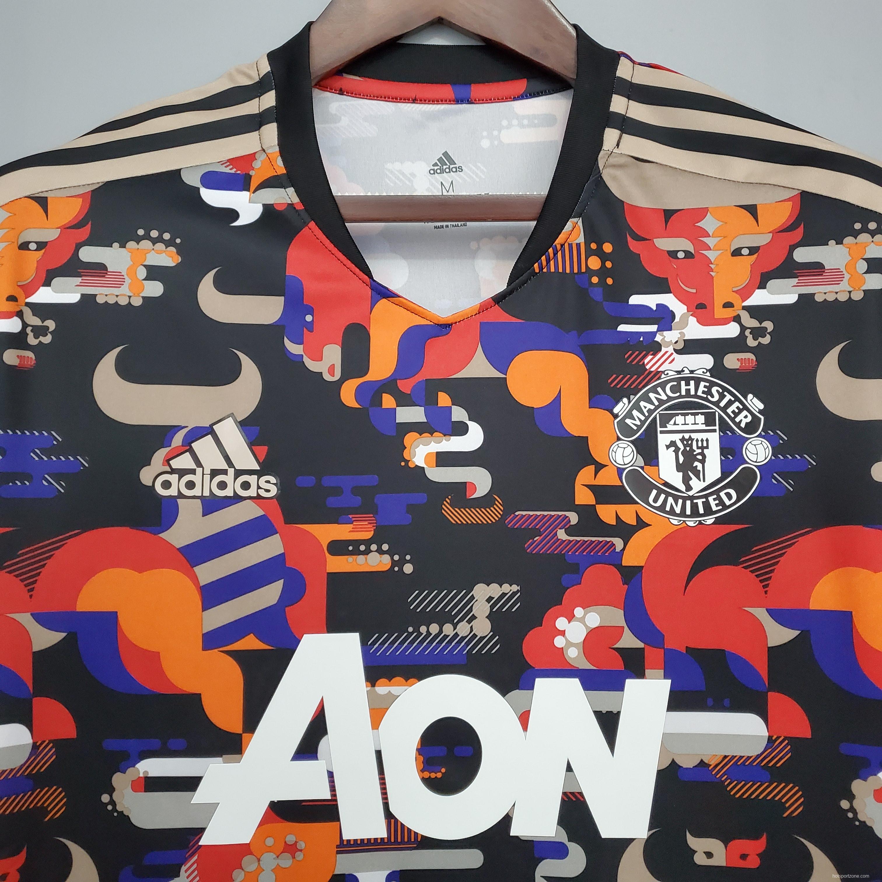 2021 Manchester United Year of the Ox Limited Edition Soccer Jersey
