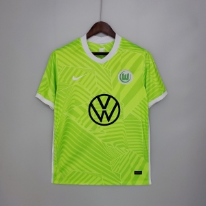 21/22 Wolfsburg home Soccer Jersey