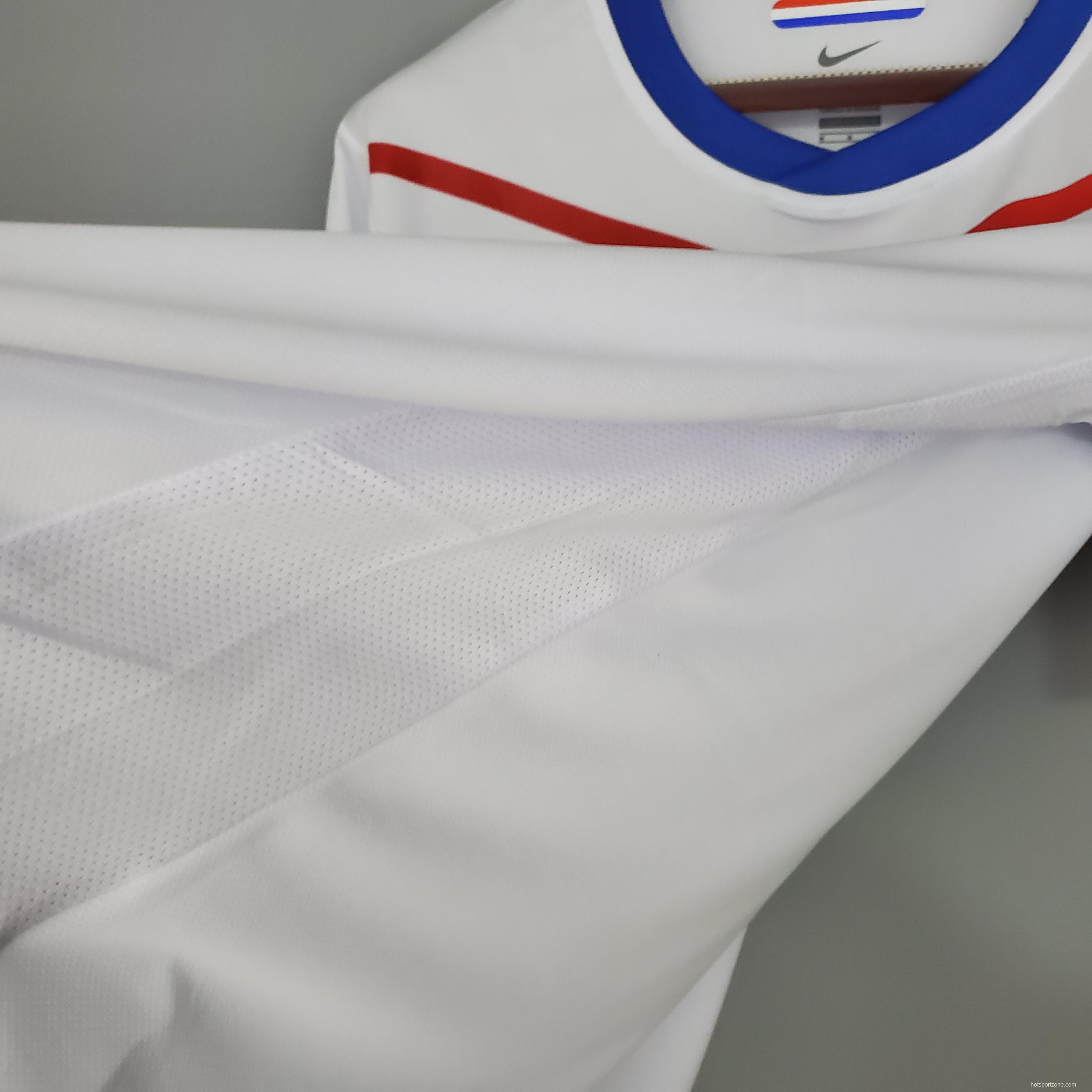 Retro Netherlands 2010 away Soccer Jersey