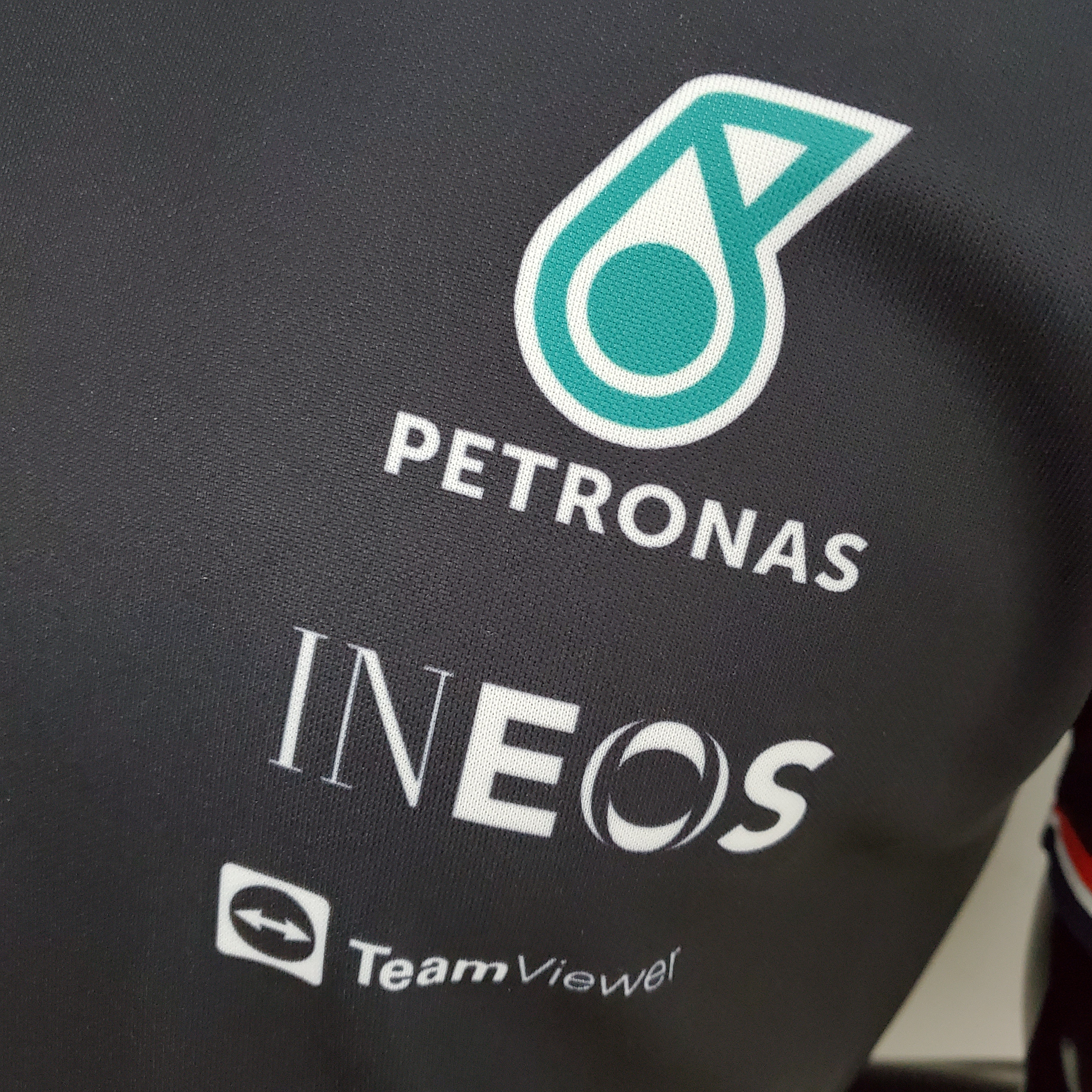 F1 Formula One 2022 Mercedes Black S-5XL