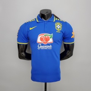 POLO Brazil Blue Soccer Jersey