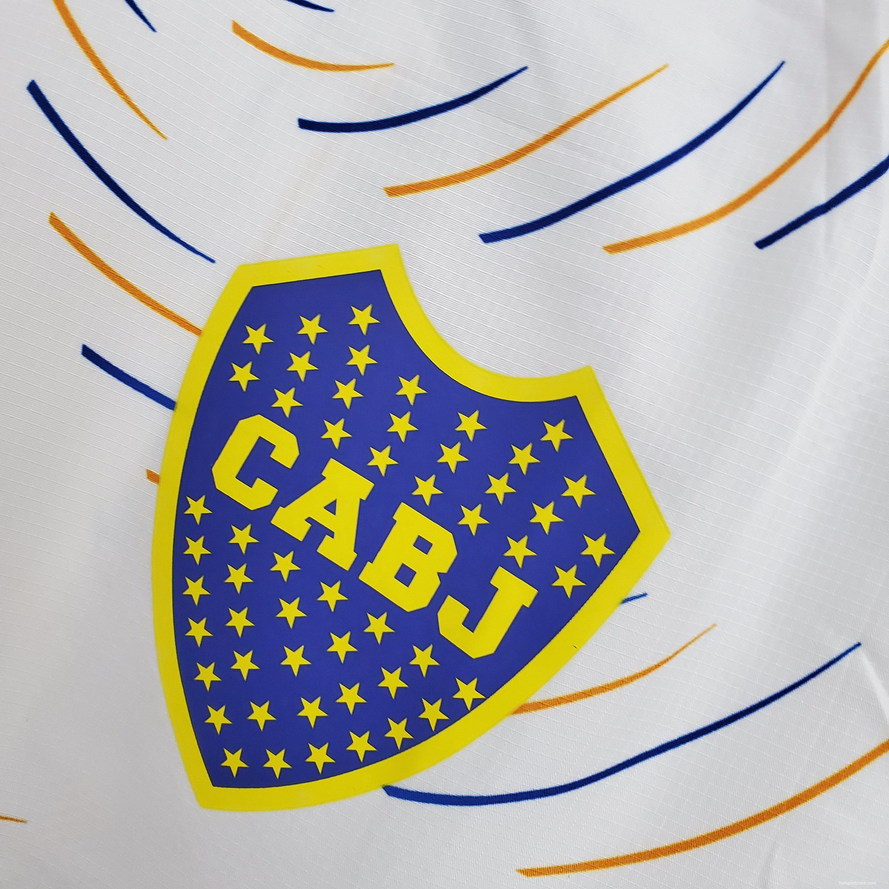 Windbreaker Boca Juniors White Soccer Jersey