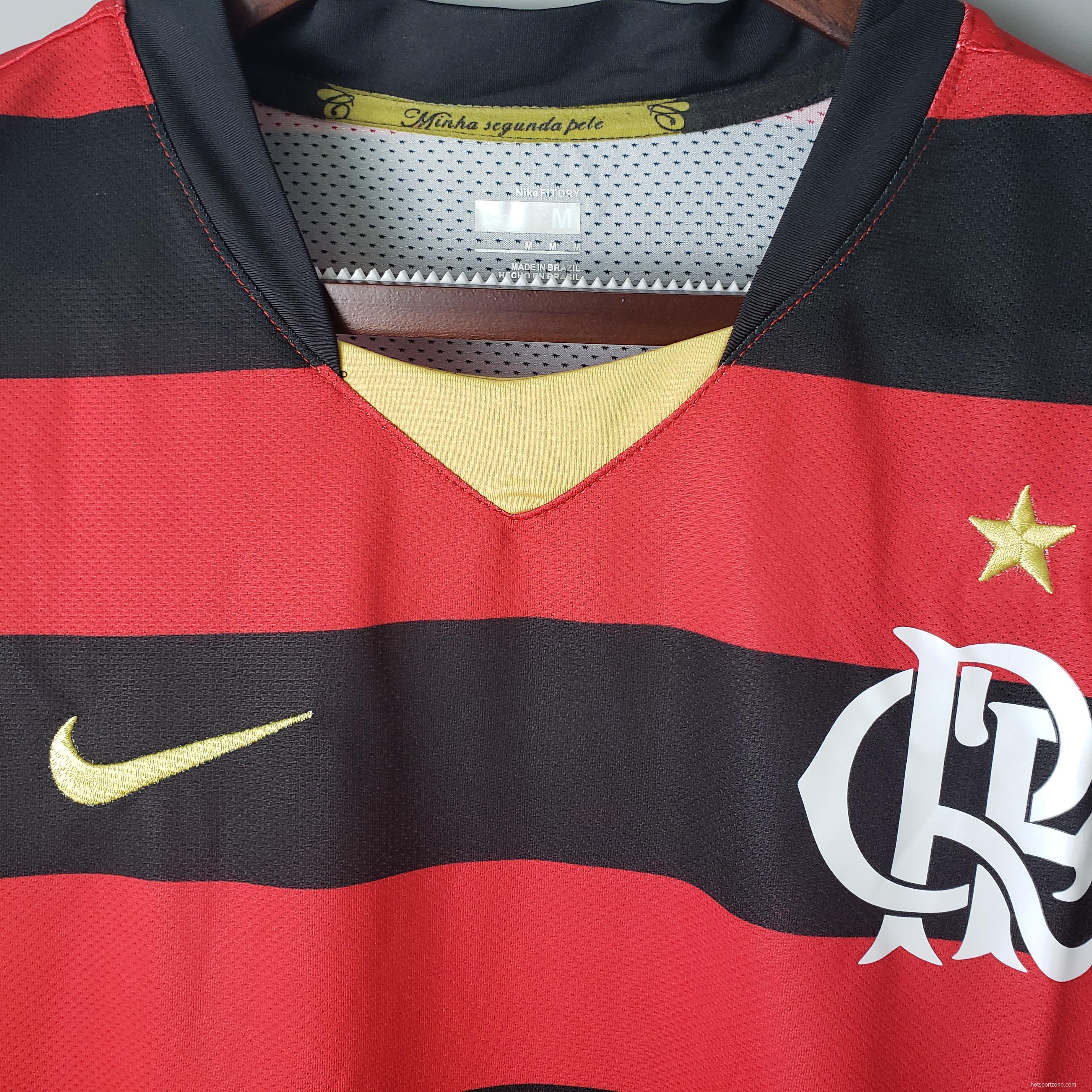 Retro 2008 2009 Flamengo home retro Soccer Jersey