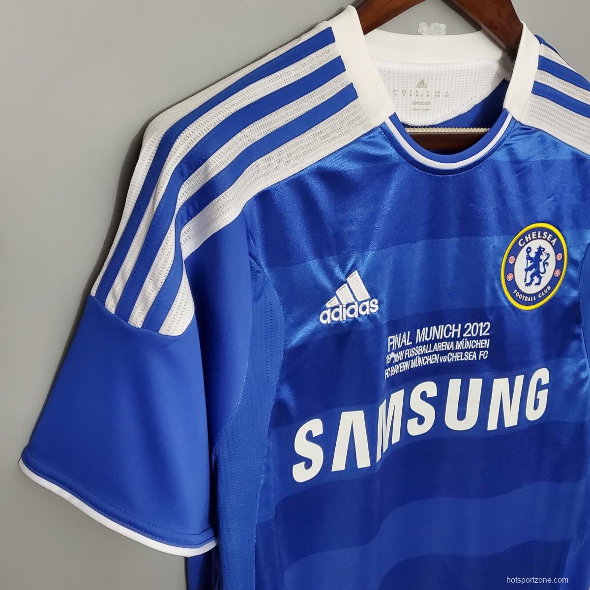 Retro 2012 Chelsea Champions League version home Soccer Jersey