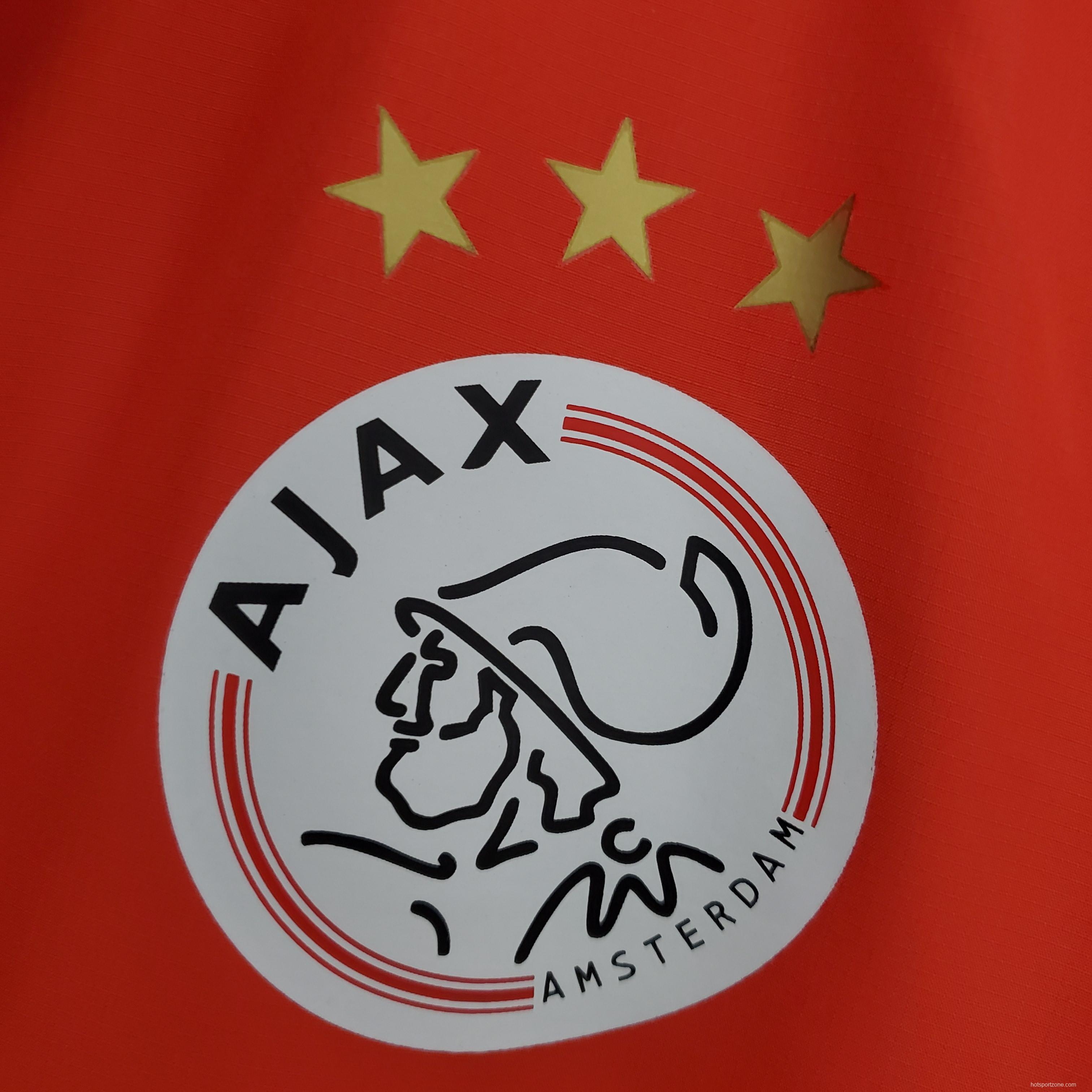 2022 Ajax Windbreaker Red
