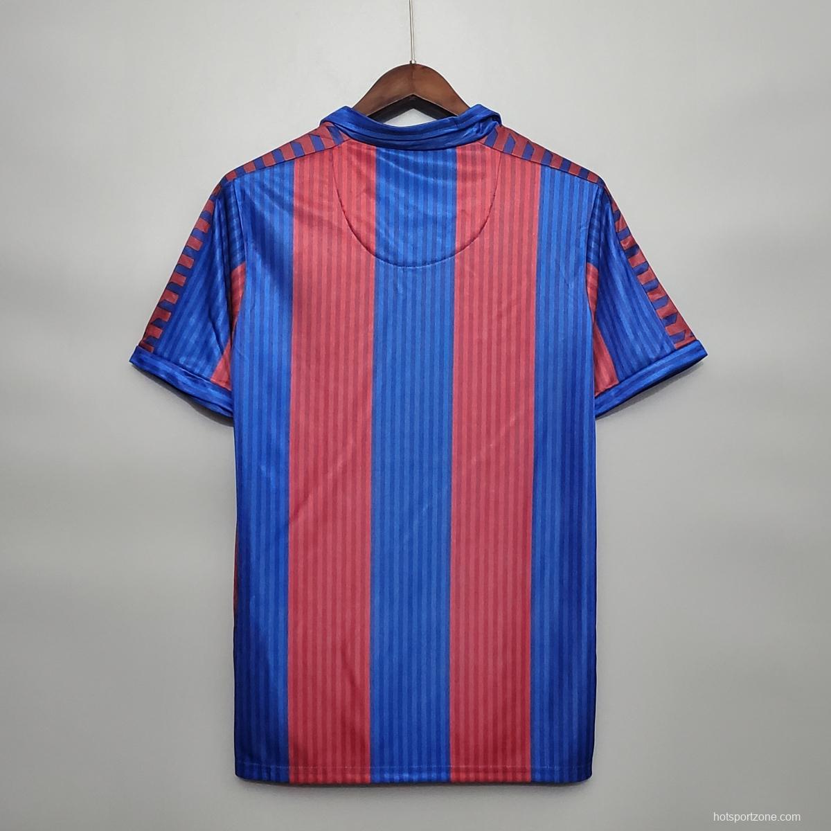 Retro Barcelona 90/91 home Soccer Jersey