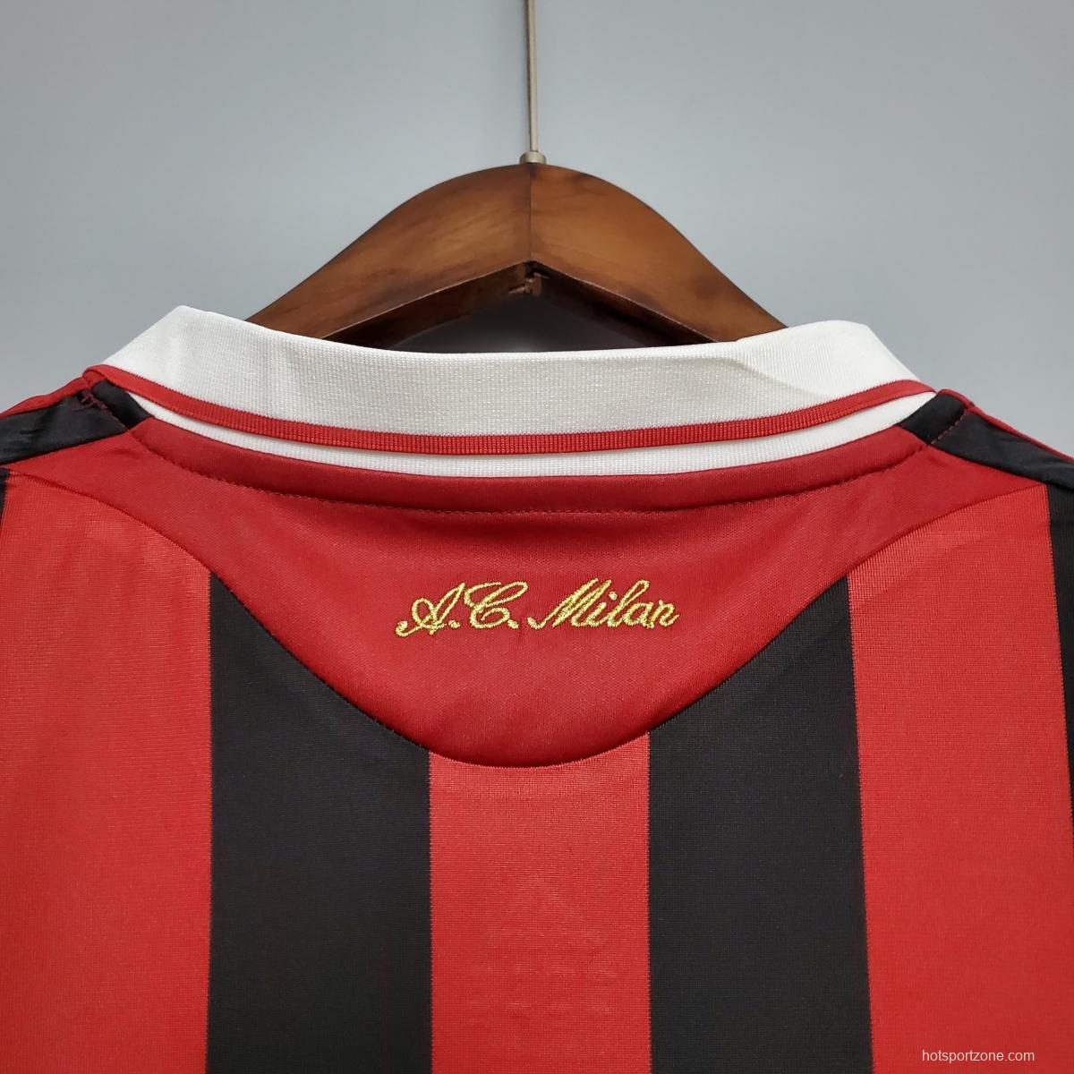 Retro 09/10 AC Milan home Soccer Jersey