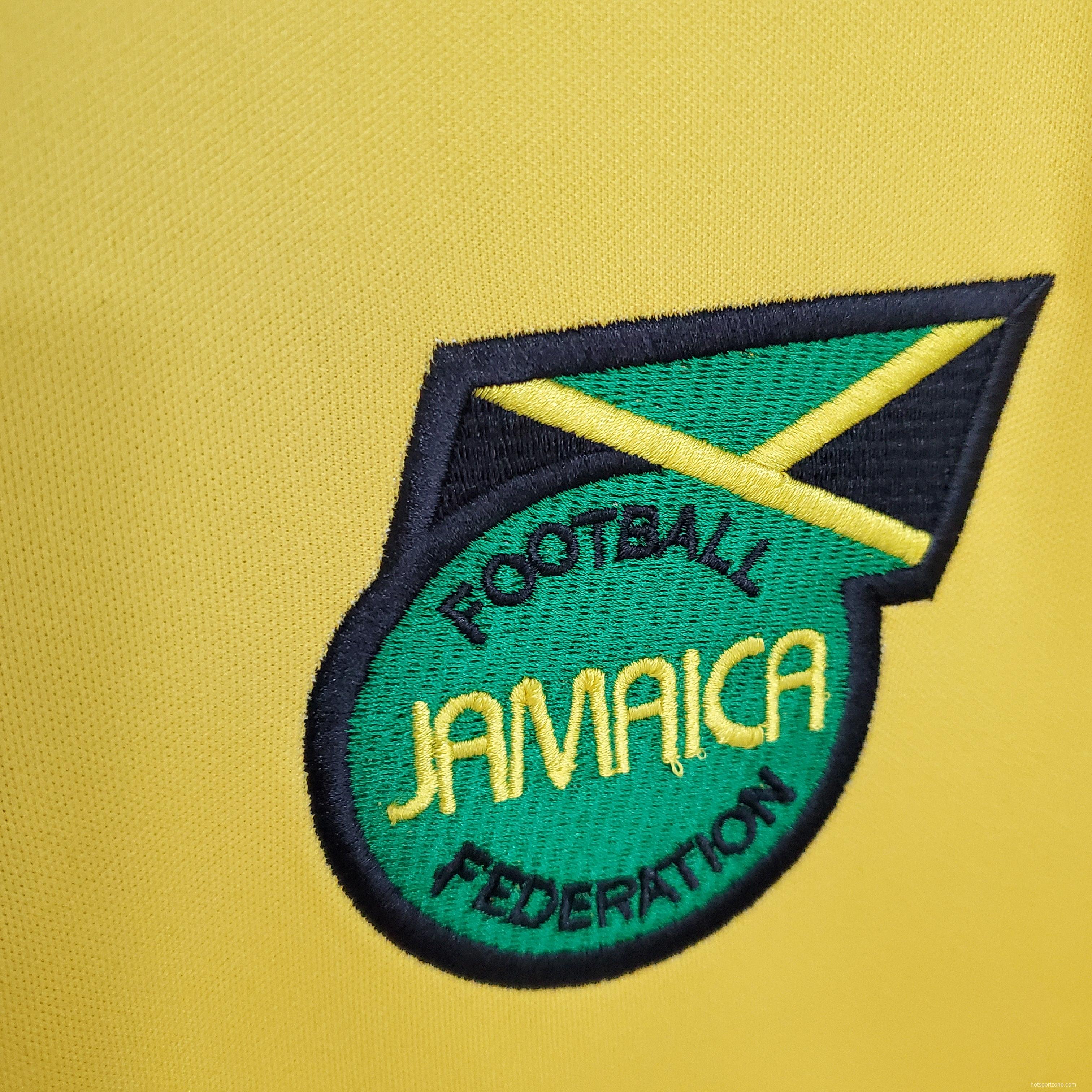 Retro Jamaica 1998 home Soccer Jersey