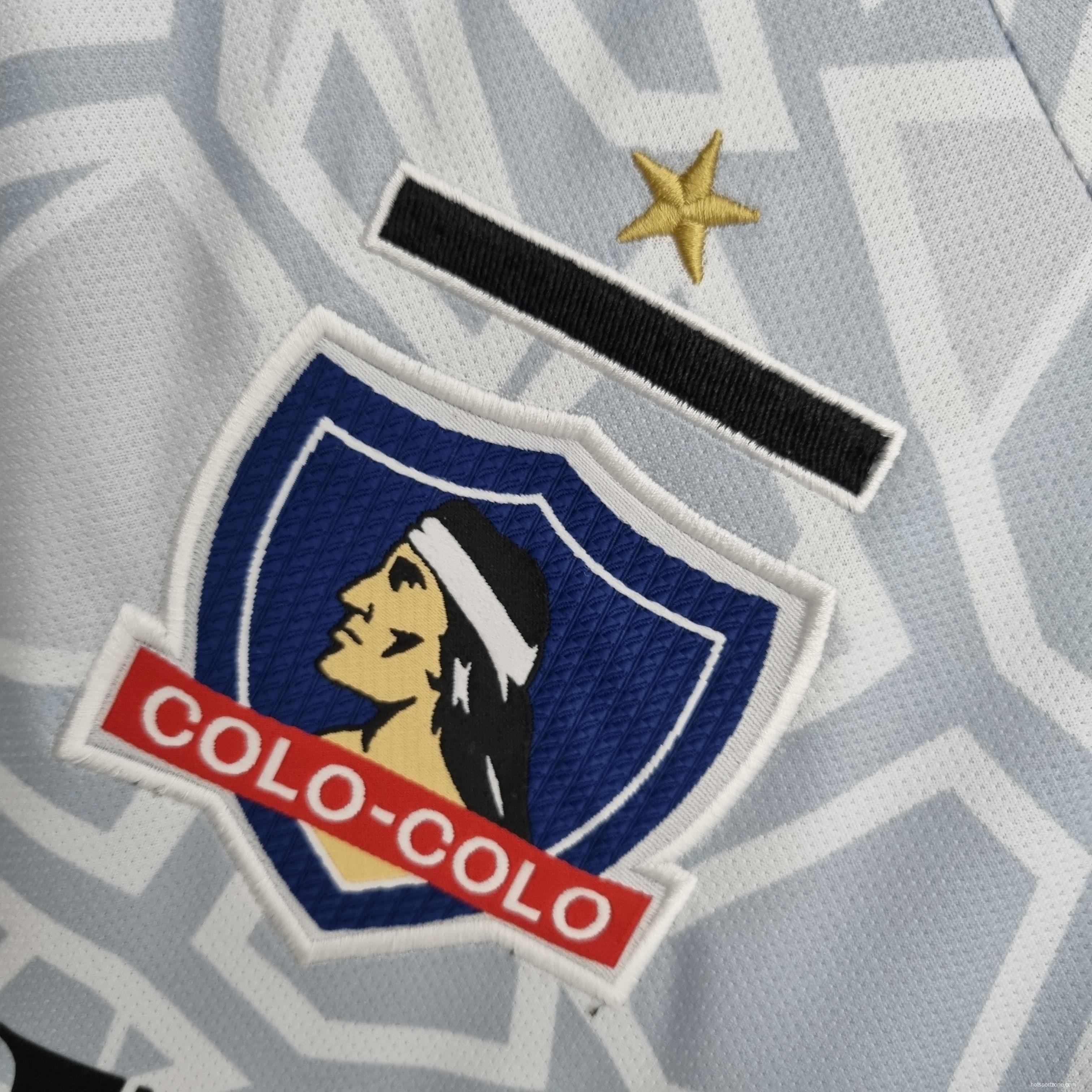22/23 Colo Colo Goalkeeper Grey Soccer Jersey
