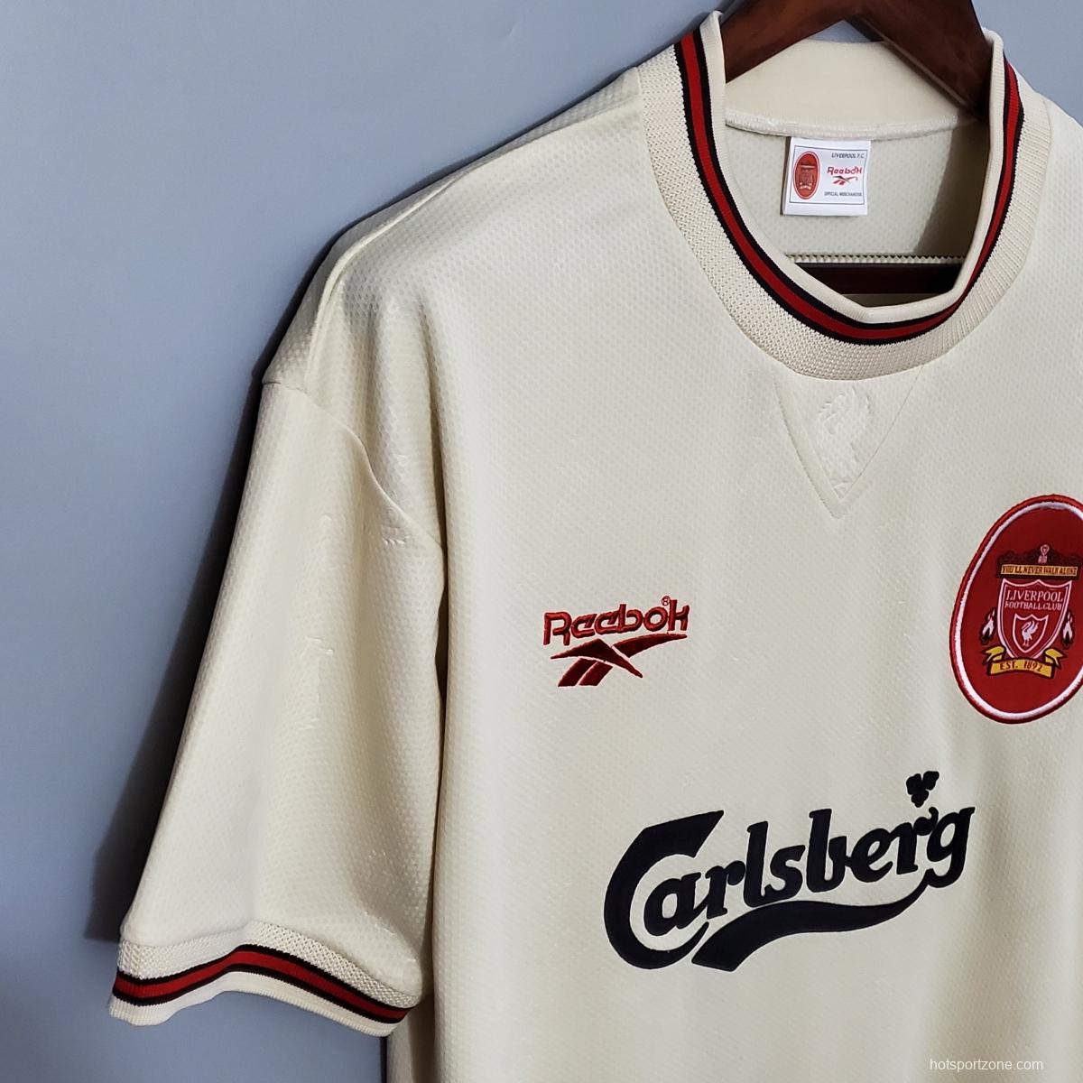 Retro 96/97 Liverpool away Soccer Jersey