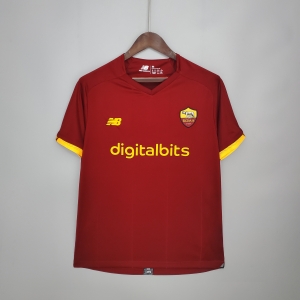 21/22 Roma home Soccer Jersey