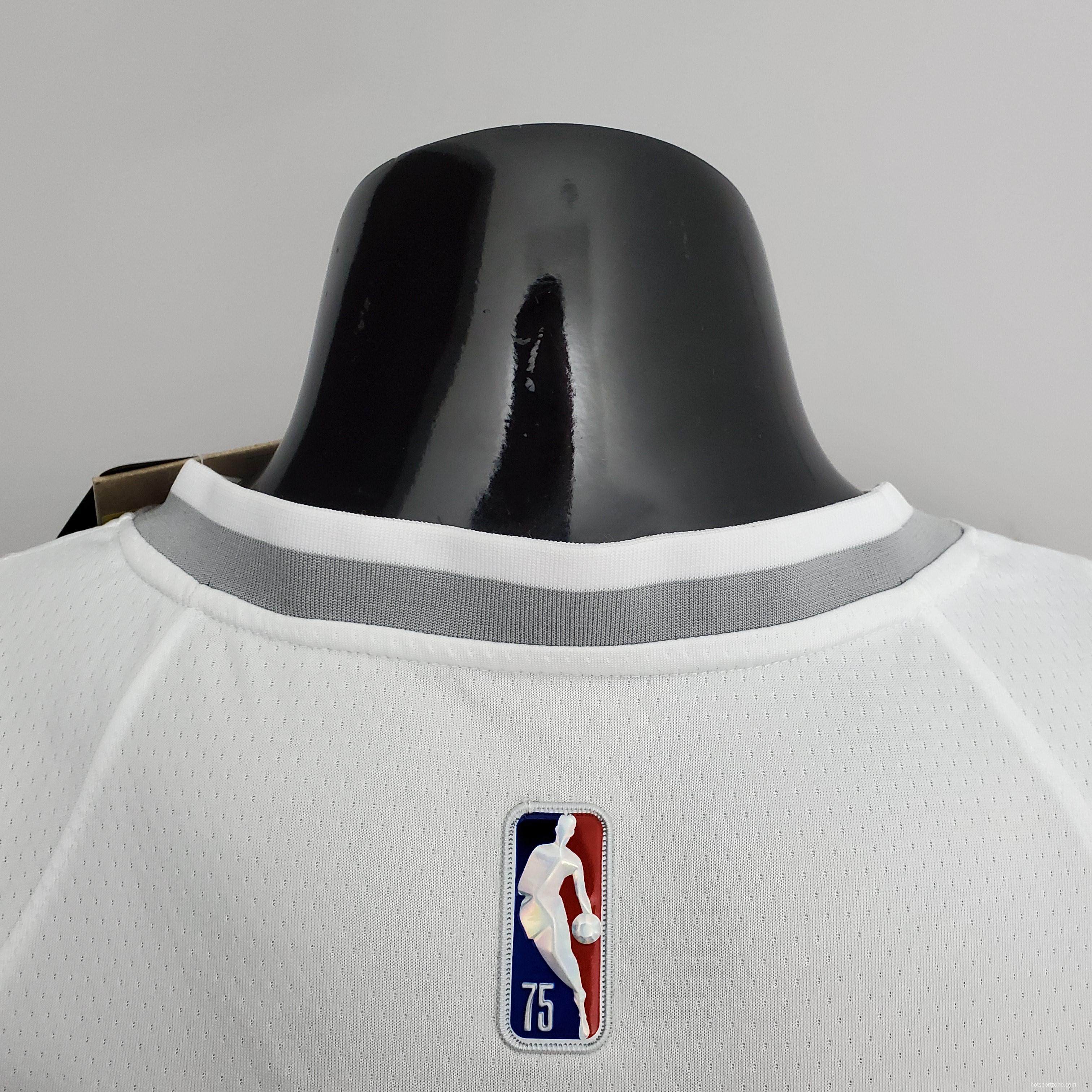 75th Anniversary 2202 Season Oklahoma City Thunder ANTHONY#7 City Edition White NBA Jersey