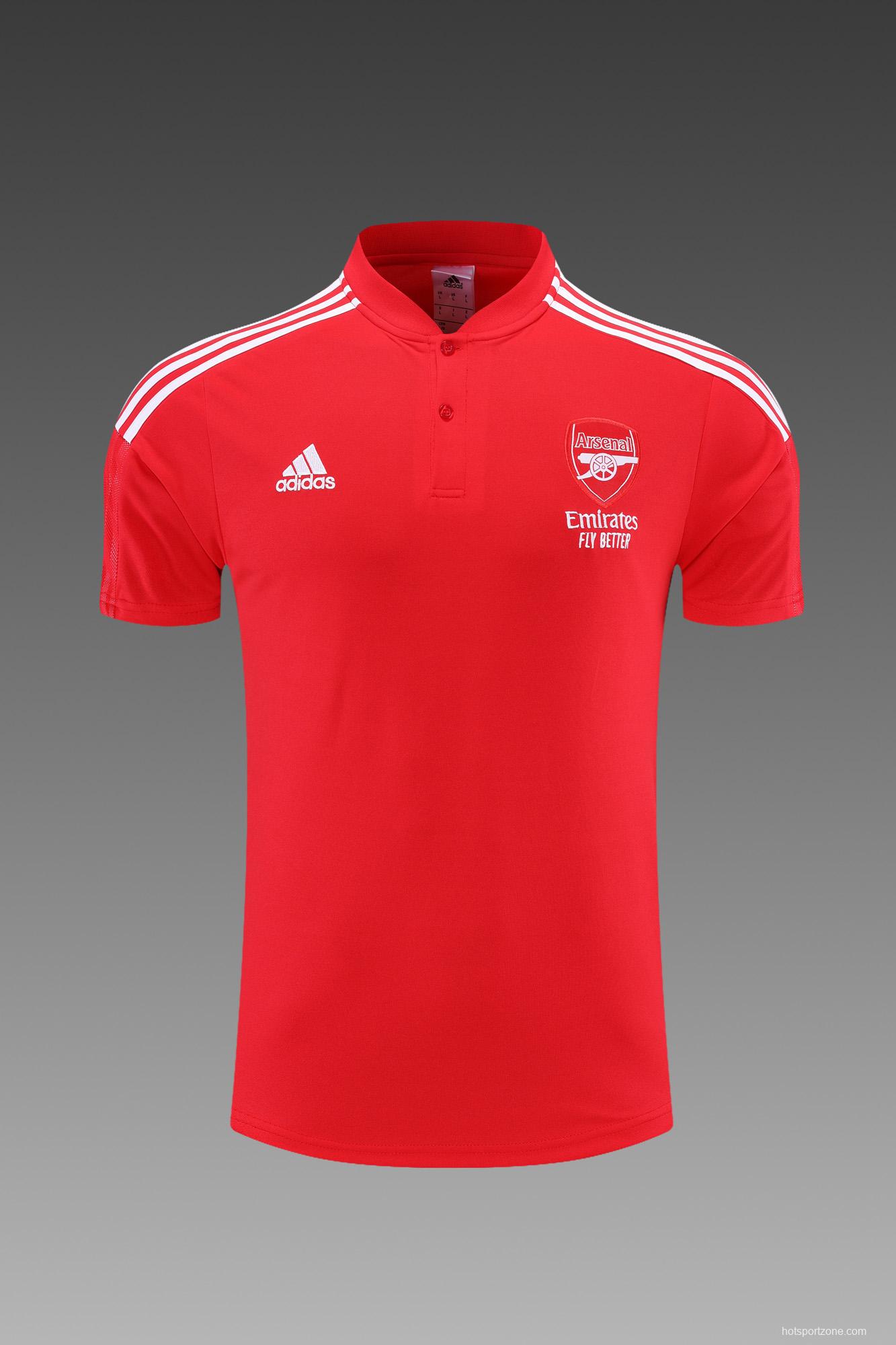 Arsenal POLO kit red black (not supported to be sold separately)