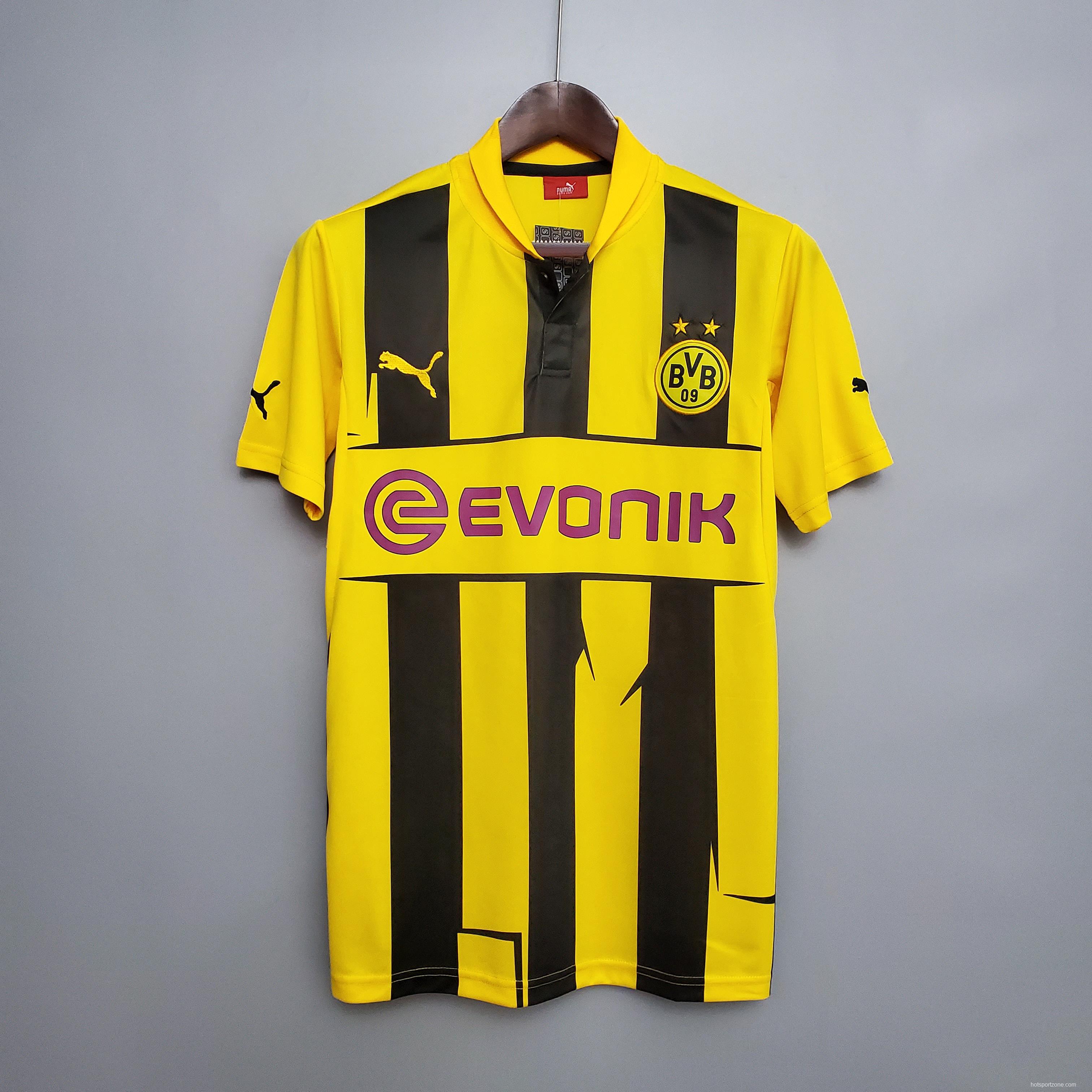 Retro Borussia Dortmund 12/13 home Soccer Jersey