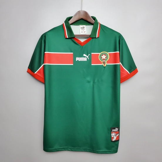 Retro 1998 Morocco home Soccer Jersey