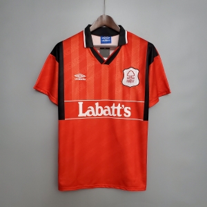 Retro Nottingham Forest 94/95 Red Soccer Jersey