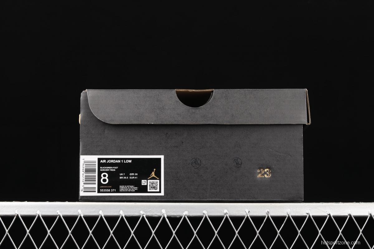 Air Jordan 1 Low low-top cultural basketball shoes 553558-371