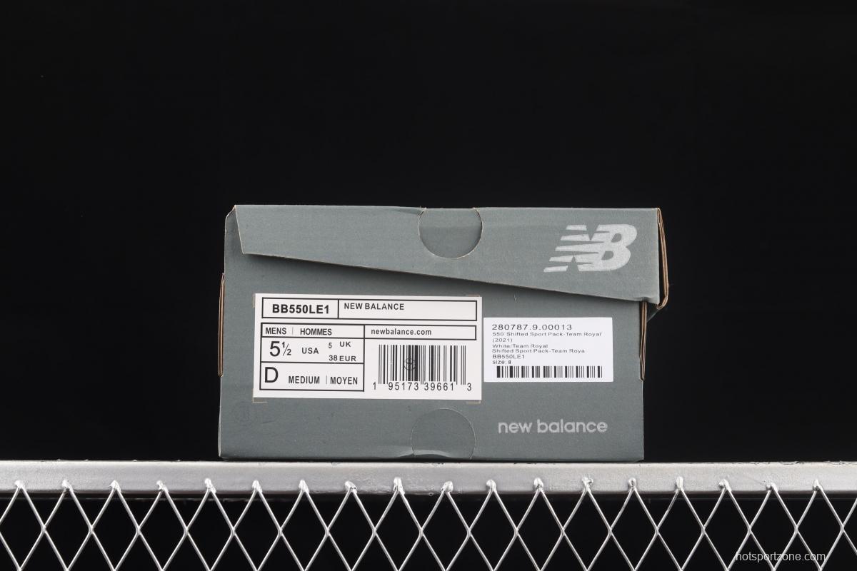 New Balance BB550 series new balanced leather neutral casual running shoes BB550LE1