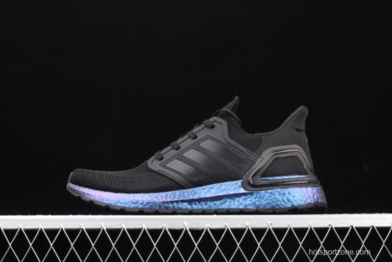 Adidas Ultra Boost 19 Consortium EG1341 sock cover type knitted upper leisure sports jogging shoes