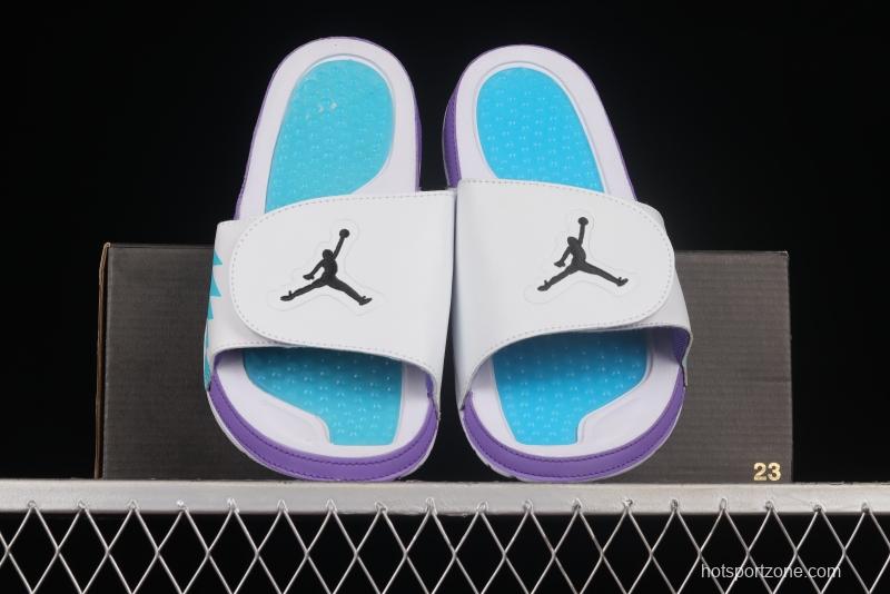 Air Jordan Hydro V Retro Trapeze Velcro Slippers 555501-108