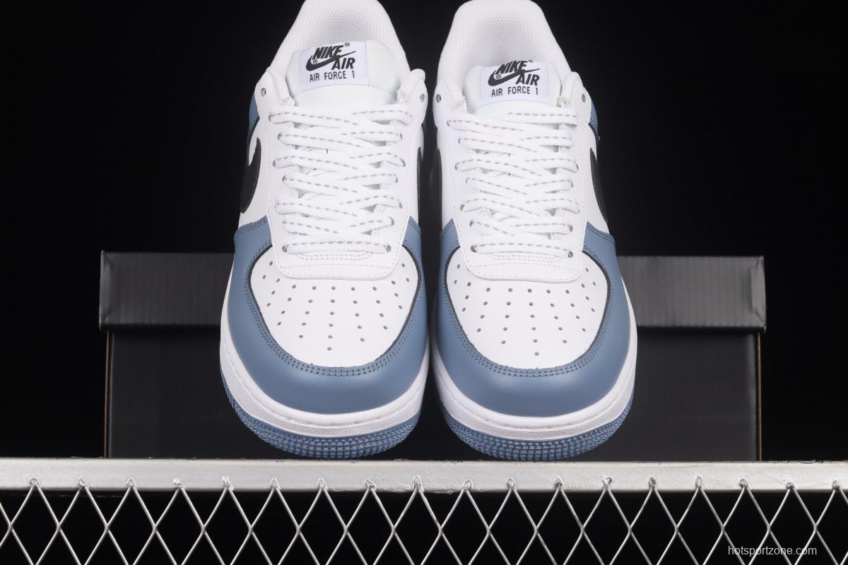 NIKE Air Force 1'07 Low Sky Blue Color Matching Low Top Casual Sneakers CQ5059-109