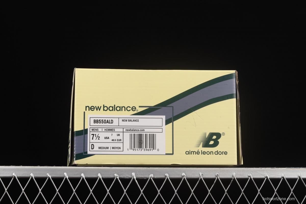 New Balance BB550 series new balanced leather neutral casual running shoes BB550ALD