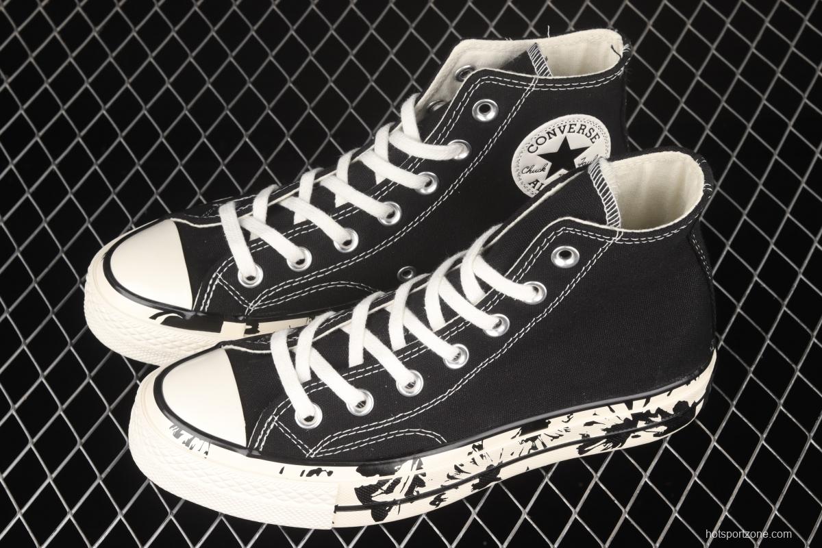 Converse Chuck 70s Converse ink style high-top casual board shoes 571387C