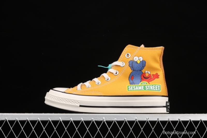 Converse 1970's Converse animation series co-named classic graffiti limited edition Samsung canvas shoes 162054C