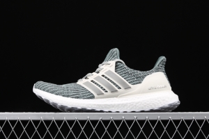 Adidas Ultra Boost 4.0 Pale Mint Green CM8272 the fourth generation of knitted striped mint green UB