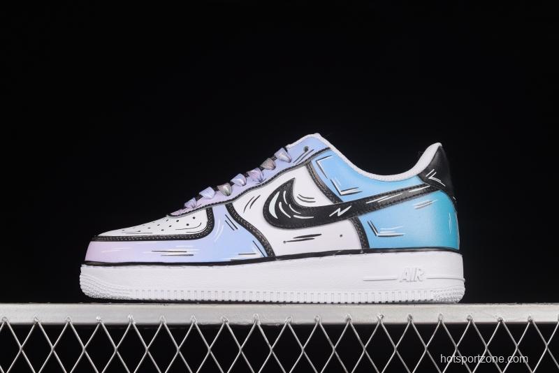 NIKE Air Force 1'07 Low Marshmallow Dimension Low Top Sports Casual Sneakers CW2288-211