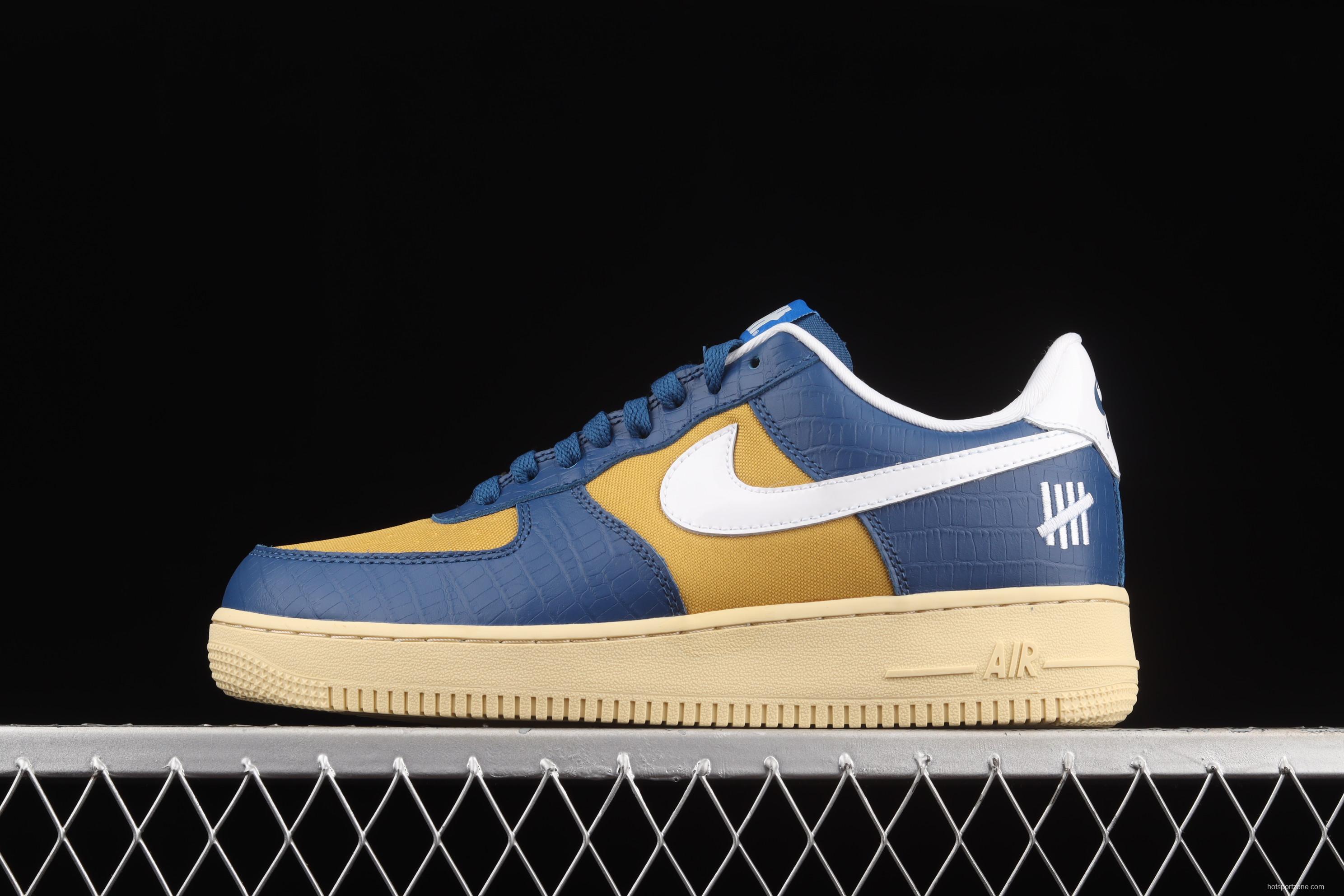 Undefeated x NIKE Air Force 1 Low SP five-bar invincible joint style low-end sports leisure board shoes DM8462-400