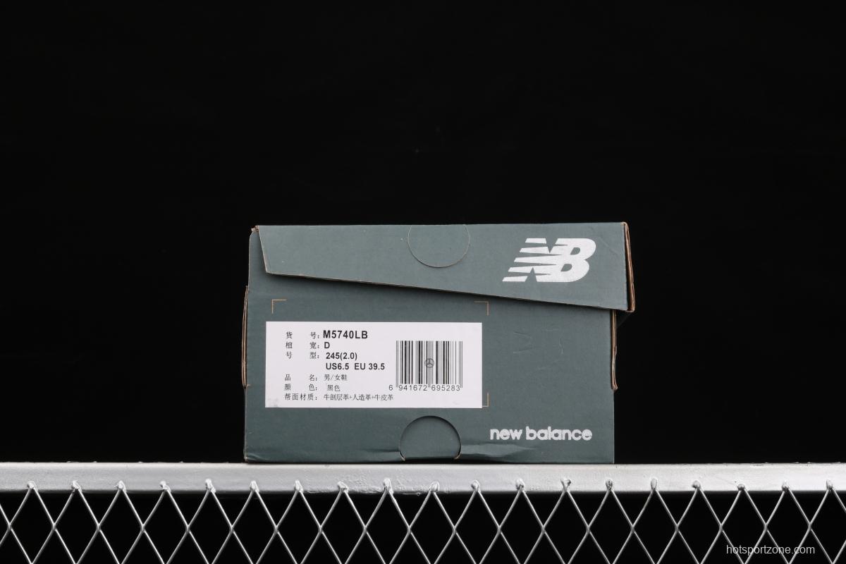 New Balance NB5740 series retro leisure jogging shoes M5740LB