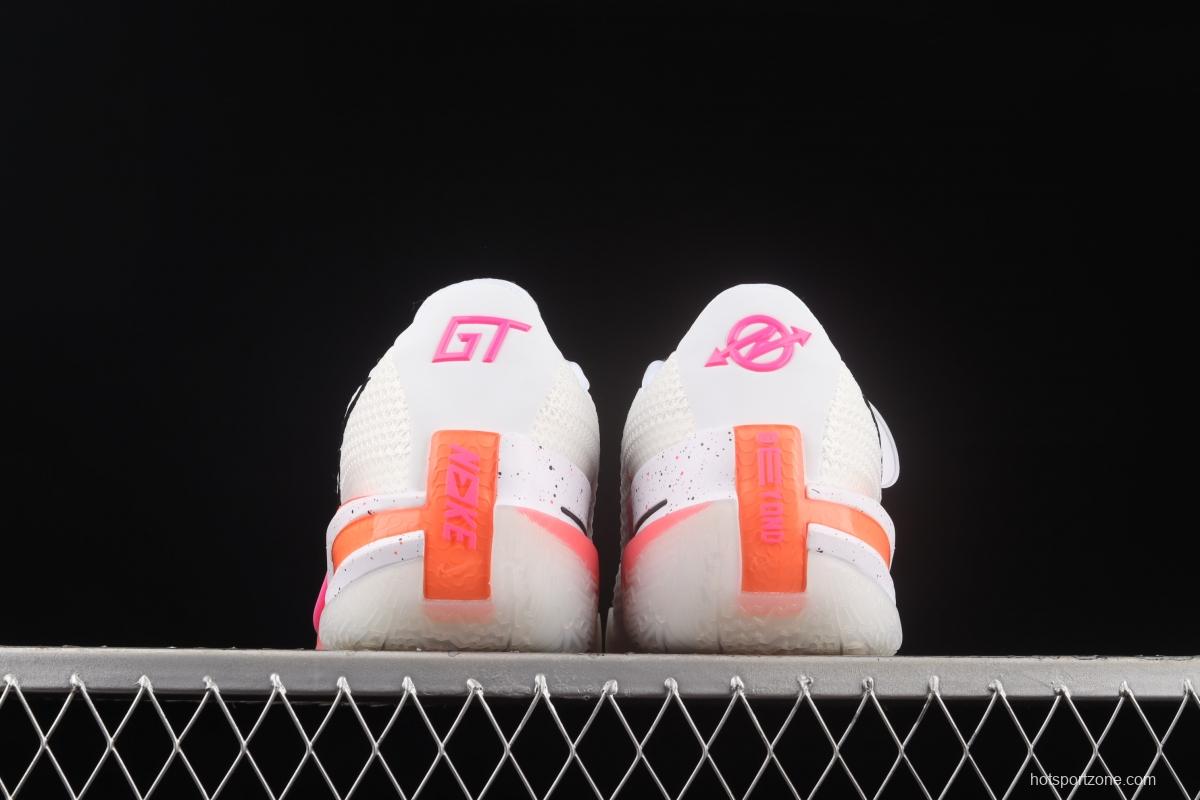 NIKE Air Zoom G.T.Cut EP peach color matching series basketball shoes CZ0176-106