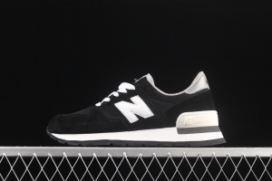 New Balance NB990 series of high-end American retro leisure running shoes W990BLK