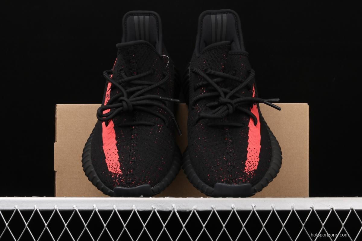 Adidas Yeezy 350V2 Real Boost Basf BY9612 Darth Coconut 350 second generation black powder BASF Boost original background