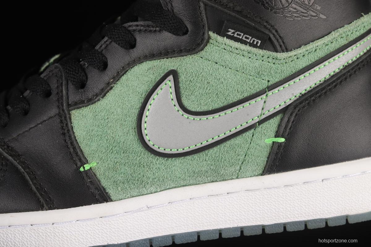 Air Jordan 1 High Zoom Rage Green dark green CK6637-002