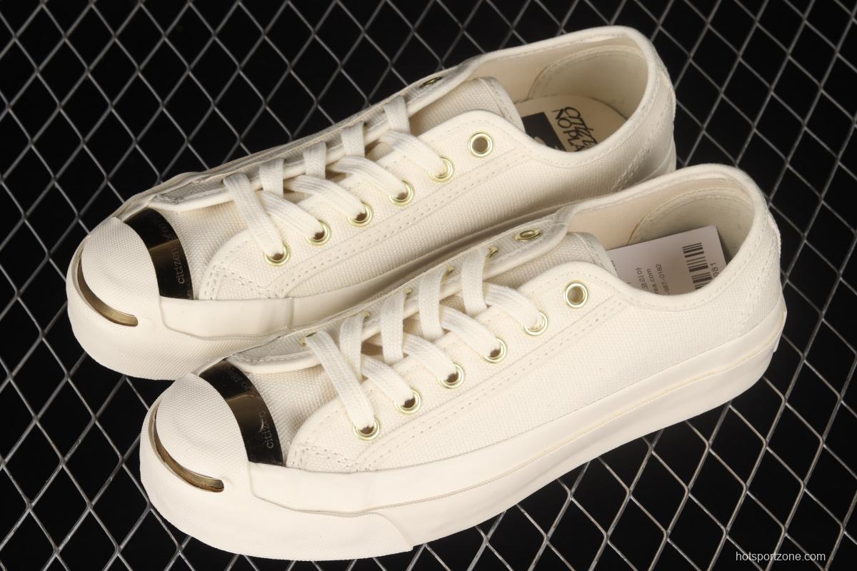 Converse Jack Purcell year of the Tiger Limited Series Golden Tiger opening smile low upper board shoes 164058C