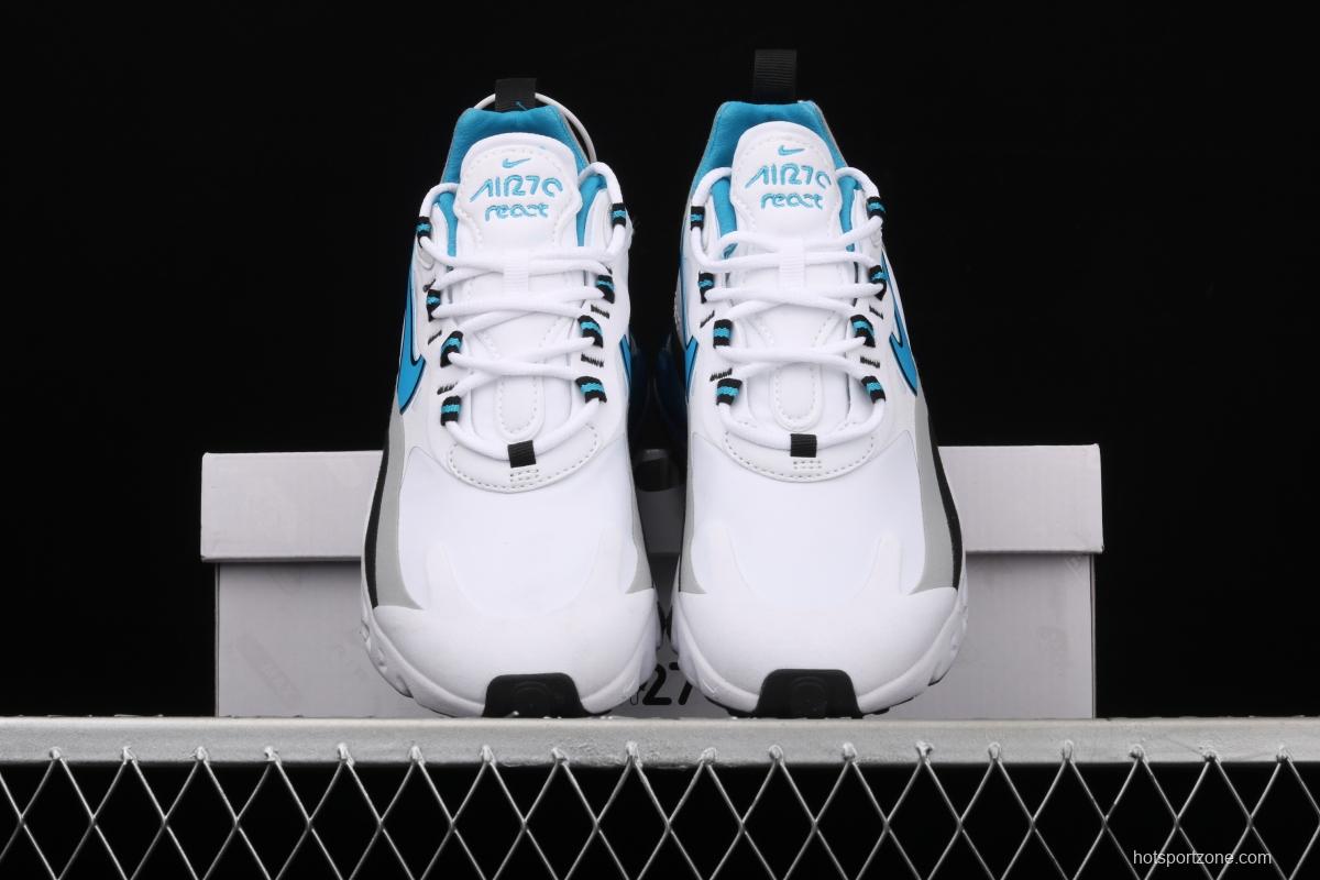 NIKE Air Max 270React new high-frequency mesh function half-palm air cushion cushioning running cloth shoes CT1280-101