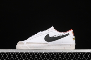 Nike Blazer Low Basketball Boy Trail Blazers low-top casual board shoes DJ4279-101,