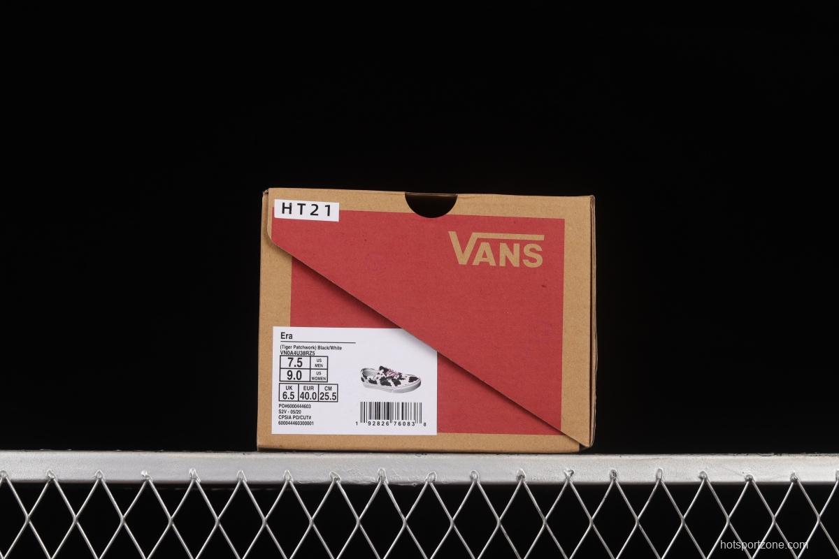 Vans Era high-end branch line mass production cow custom low-top lace retro canvas casual sports shoes VN0A4U38RZ5