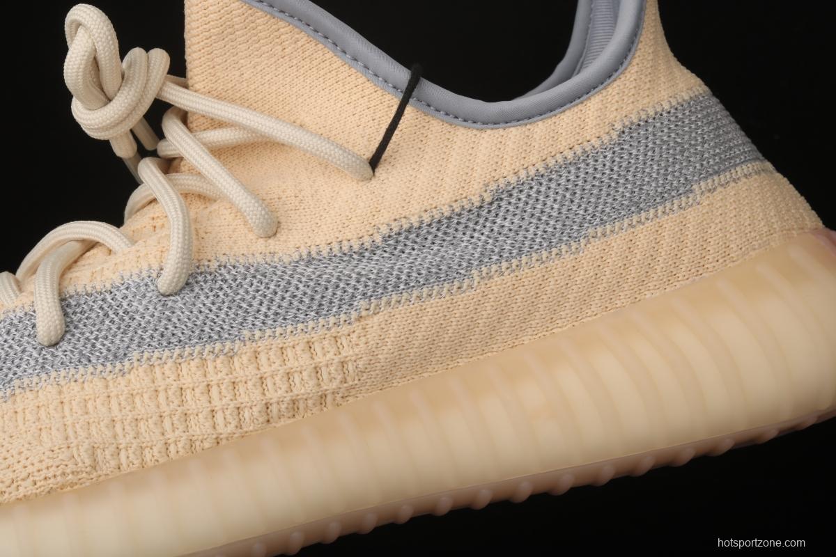 Adidas Yeezy Boost 350 V2 Linen FY5158 Darth Coconut 350 second generation flax full star BASF popcorn