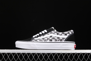Vans Old Skool Vance black and white graffiti printed low upper canvas board shoes VN000D3HY28