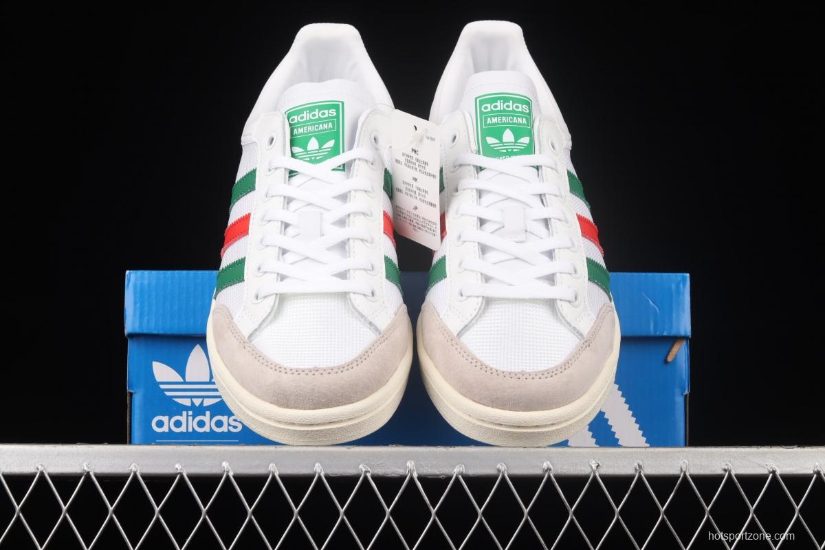 Adidas Originals Americana low EF2509 clover breathable fabric face campus wind low upper board shoes