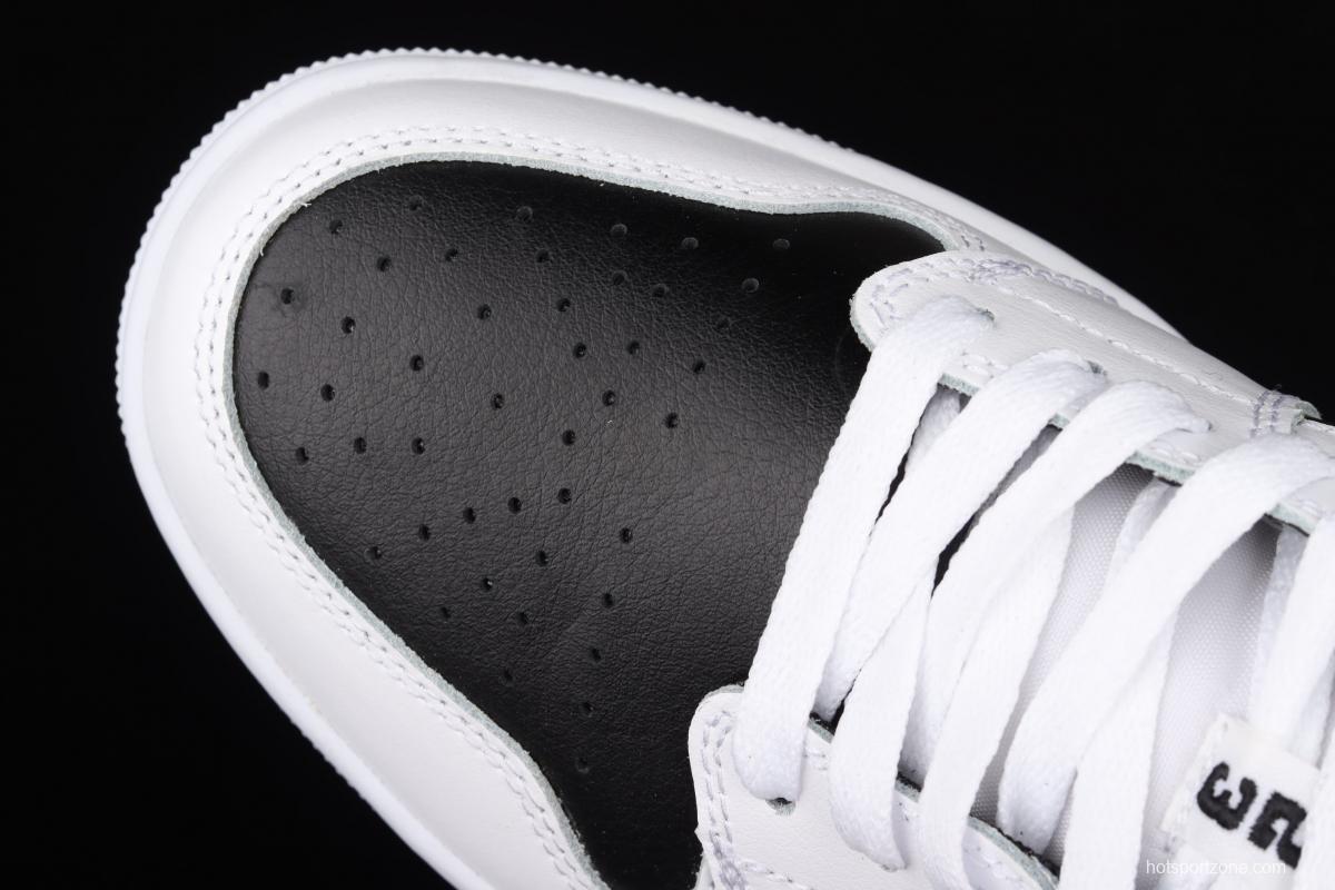 Air Jordan 1 Low black and white panda low-side culture leisure sports shoes DC0774-100