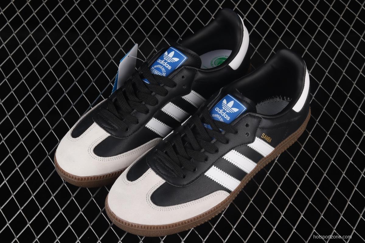 Adidas Samba Vegan FX9042 clover leisure board shoes