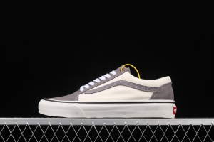 Vans Old Skool gray and white color low-top board shoes sports board shoes VNOA3WKT4OP