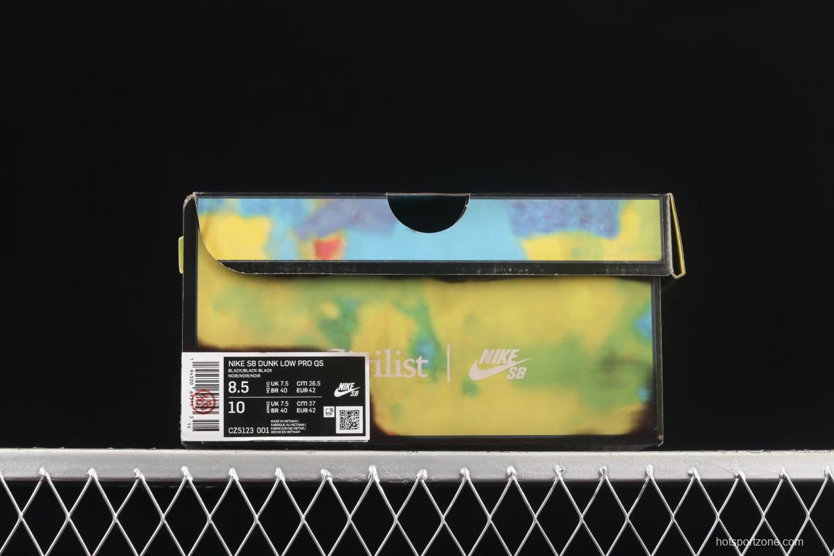 Civilist x NIKE SB DUNK Low thermal imaging dunk series retro low-top leisure sports skateboard shoes CZ5123-001