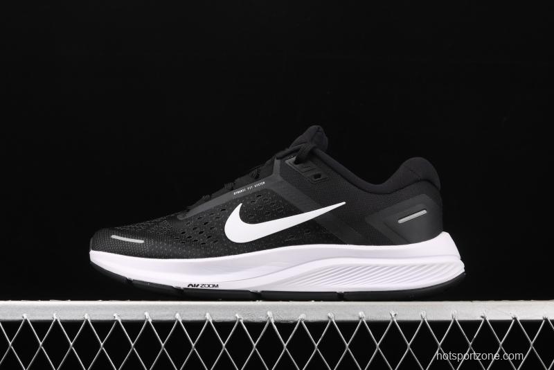 NIKE Air Zoom Structure 23 structure series mesh wire drawing breathable running shoes CZ6721-001