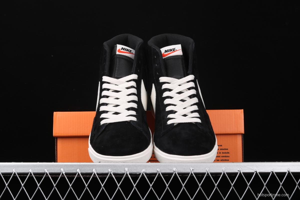 NIKE Blazer Mid Vntg Suede Trail Blazers high-top leisure sports board shoes AV9376-001